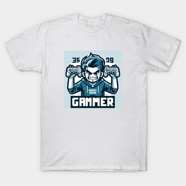 Angry Gammerr! T-Shirt by SGS